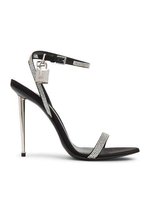 TOM FORD PADLOCK NAKED CRYSTAL SANDALS