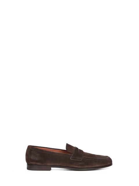 Church's Ebony suede Rother loafers