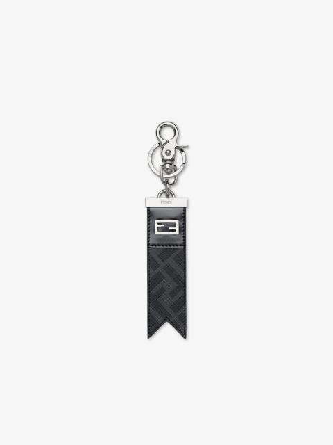 FENDI Black fabric key case