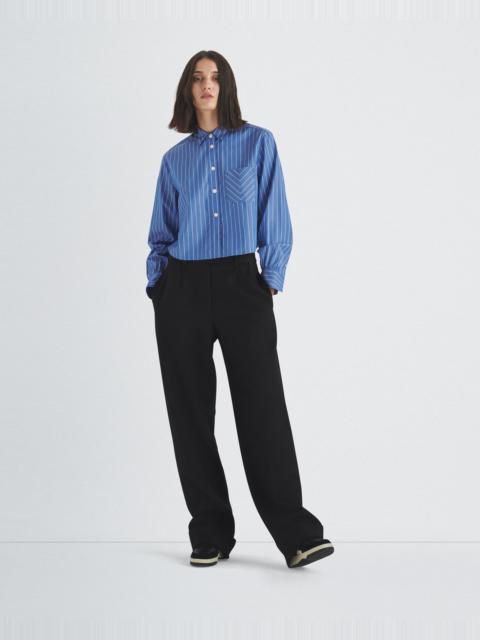 Maxine Cropped Cotton Poplin Shirt
Classic Fit Button Down