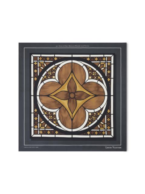 Louis Vuitton Stained Glass Flower Silk Square