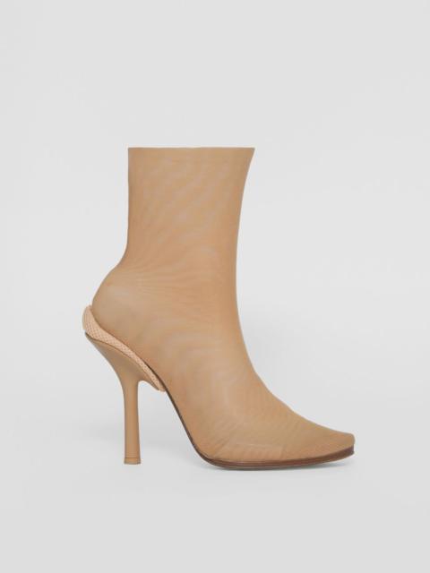 Burberry Stretch Tulle Sock Boots