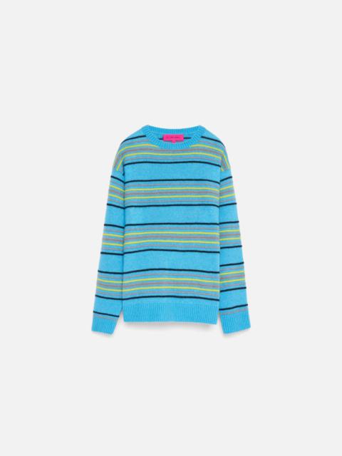 The Elder Statesman REEF STRIPE SWEATER