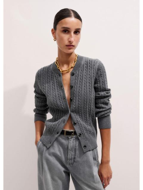 ME+EM Micro Cable Cardigan