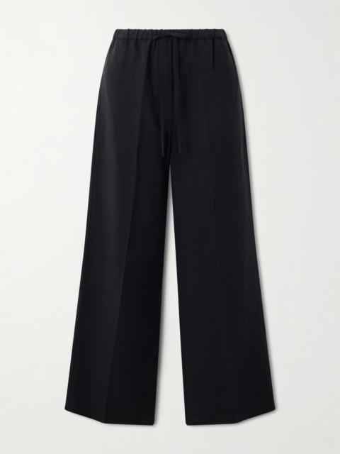 TOTEME Linen Wide-leg Pants