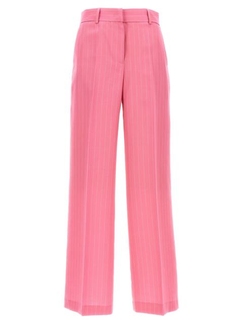 Pinstripe Pants Pink