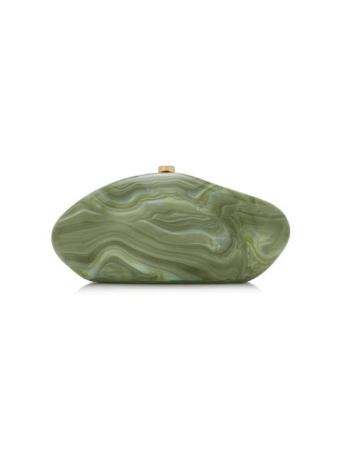 Cult Gaia The Caldera Clutch green