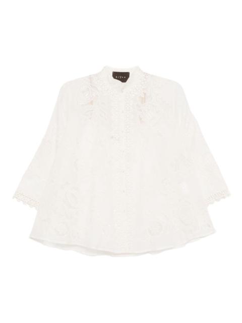 BIYAN beaded silk top