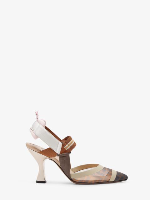 FENDI Multicolor technical-mesh Colibrì