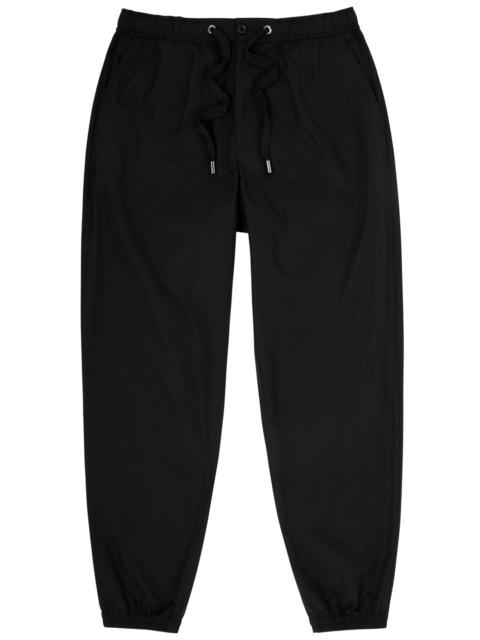 Cotton-poplin sweatpants