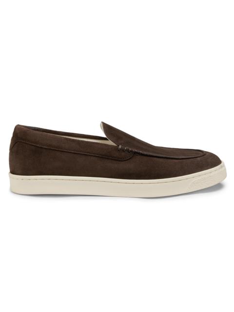 Brunello Cucinelli 스웨드 가죽 loafers