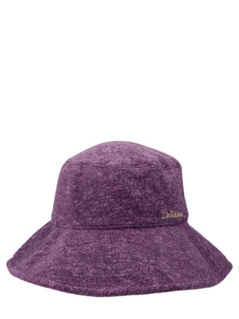 We11done Logo Bucket Hat Hats Purple