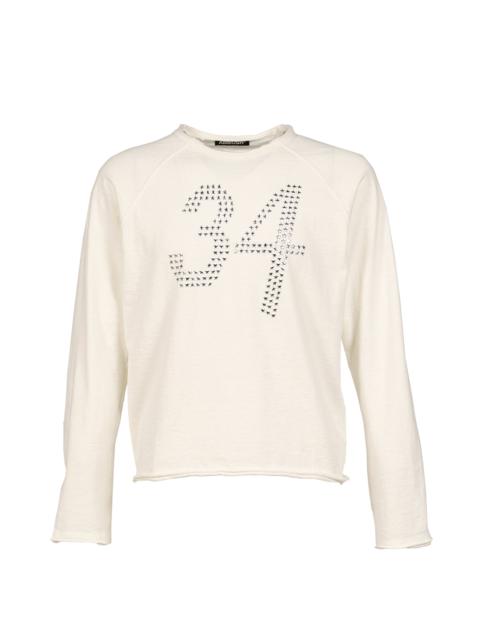 Ambush STAR 34 FITTED L/S T-SHIRT / WHT