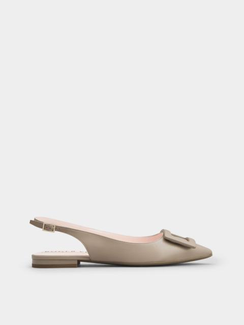 Roger Vivier Gommettine Slingback Ballerinas in Nappa Leather