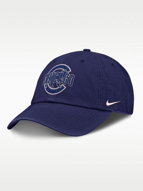 Nike Chicago Cubs Statement Club Men’s Nike MLB Adjustable Hat