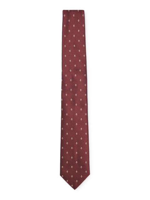 BOSS SILK-JACQUARD TIE WITH MODERN PATTERN