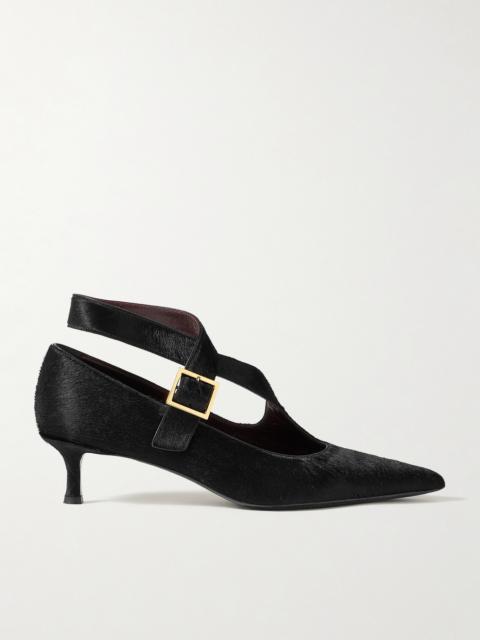 KHAITE Sloan Calf Hair Pumps