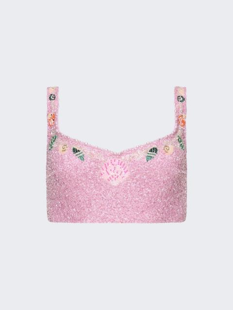 CLIO PEPPIATT Marina Top Pink