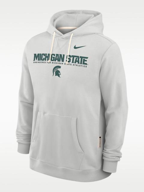 Nike Michigan State Sideline Men's Nike Dri-FIT College Pullover Hoodie