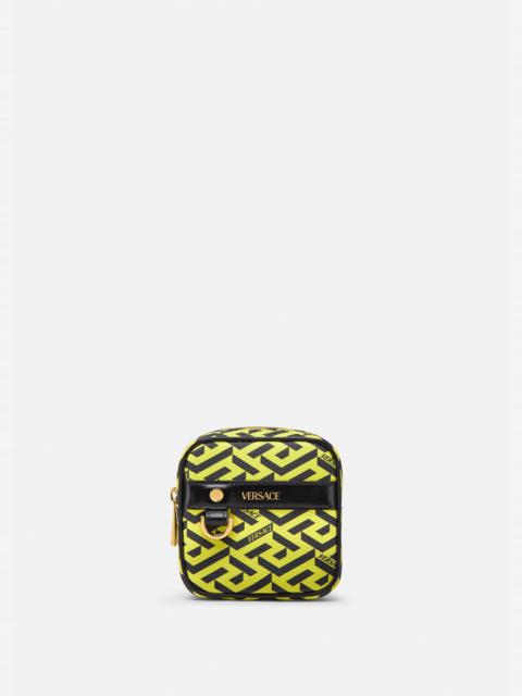 VERSACE La Greca Signature Square Modular Pouch