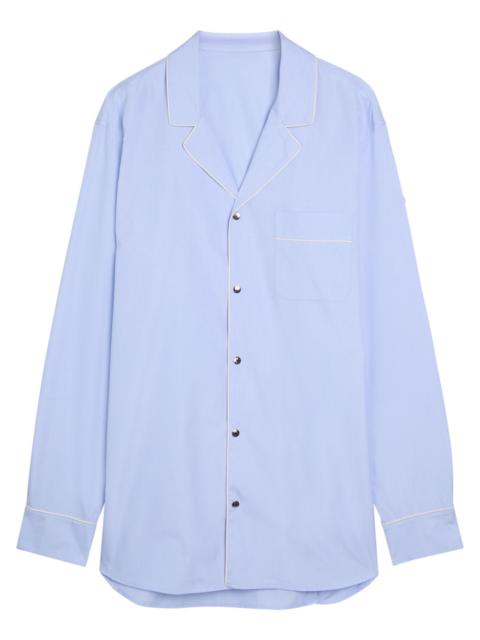 Moncler Logo-appliquéd Cotton Shirt