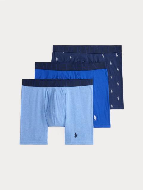 Polo Ralph Lauren Stretch Cotton Boxer Brief 3-Pack