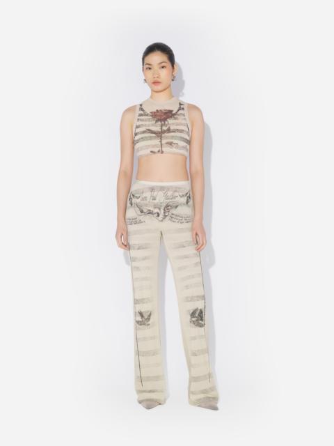 Jean Paul Gaultier THE “TATTOO MARINIÈRE” PANTS