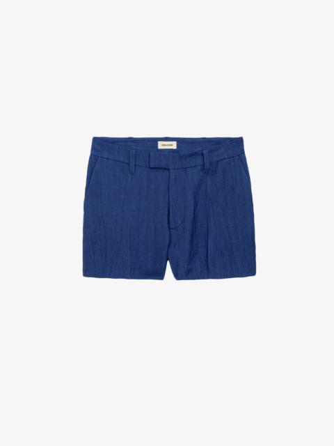 Zadig & Voltaire Please Linen Shorts