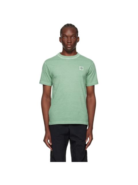 Stone Island Green Patch T-Shirt