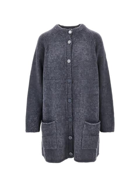 EMPORIO ARMANI button-fastening long-sleeve cardigan