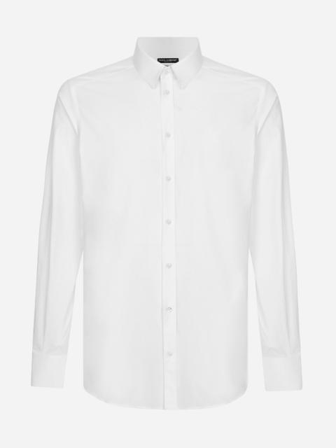 Stretch poplin Gold-fit shirt