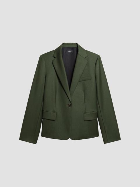 Theory Women's Virgin Wool Single-Breasted Jacket - Ivy