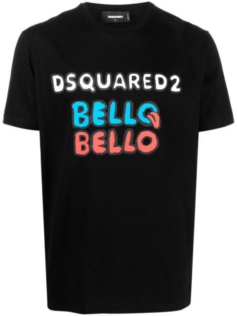 DSQUARED2 logo-print short-sleeve T-shirt