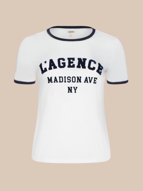 L'AGENCE Tommie Crewneck Tee