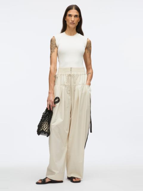 3.1 Phillip Lim Wide Leg Pleated Pocket Pant