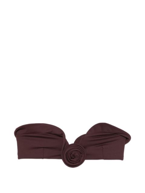 MAGDA BUTRYM rosette-detail bikini top