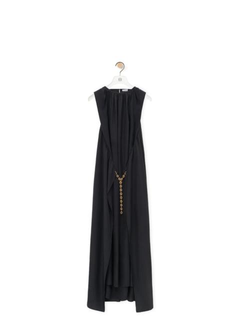 Loewe Chain dress in silk