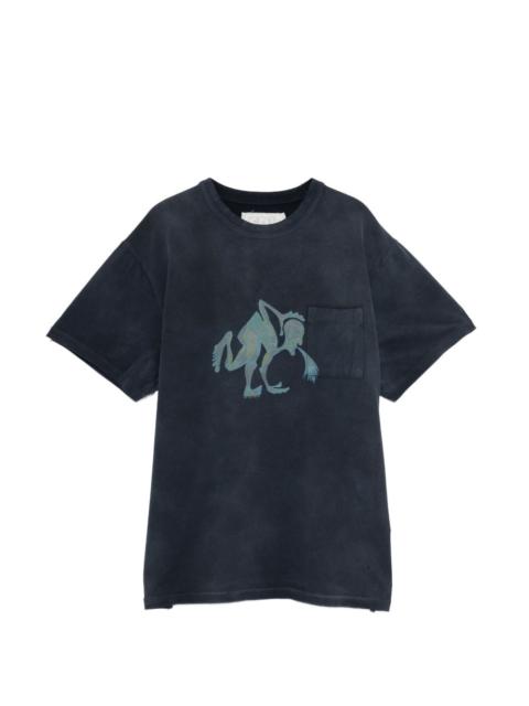 ERL Puke pocket T-shirt