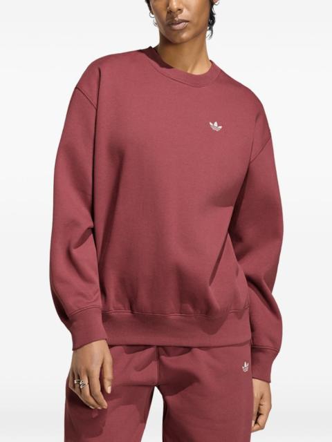 adidas logo-embroidered sweatshirt