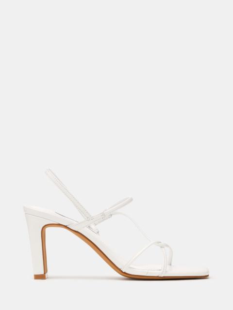 STEVE MADDEN VINETIA WHITE LEATHER
