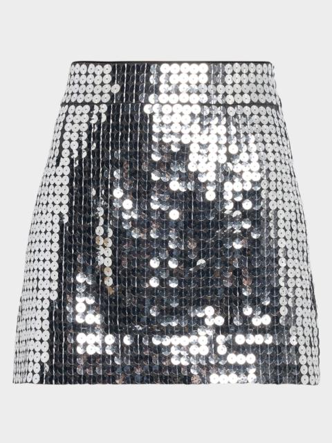 Dolce & Gabbana Sequined Mini Skirt
