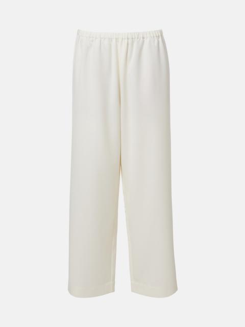 RÓHE Wool-blend cropped wide-leg pants