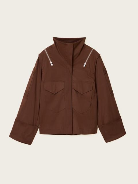 ALLSAINTS LEIGHTON COTTON UTILITY JACKET