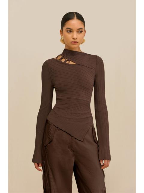 Cult Gaia TAYLA KNIT TOP