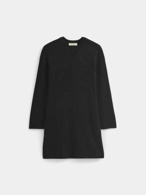 EVERLANE CASHMERE LONG-SLEEVE MINI DRESS