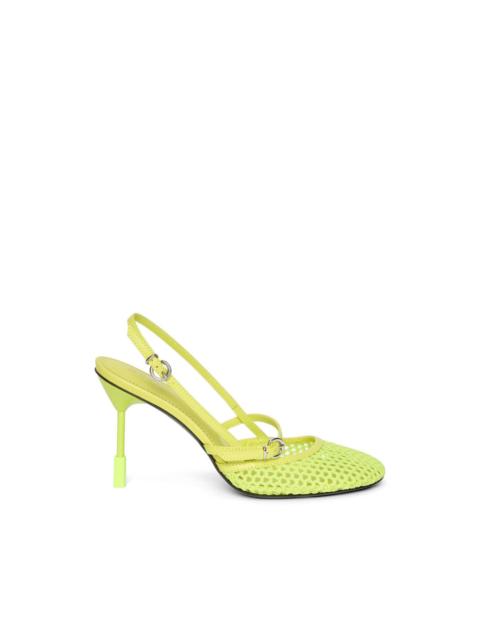 MSGM round-toe strap pumps