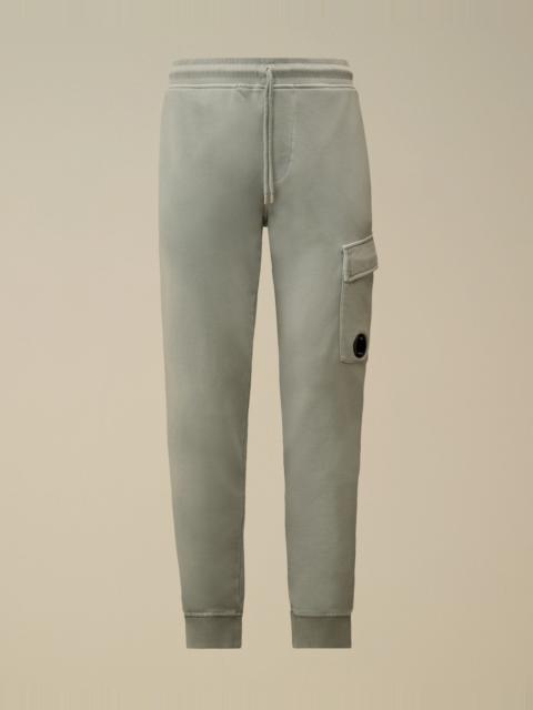 C.P. Company Cotton Diagonal Fleece Cargo Lens Sweatpants