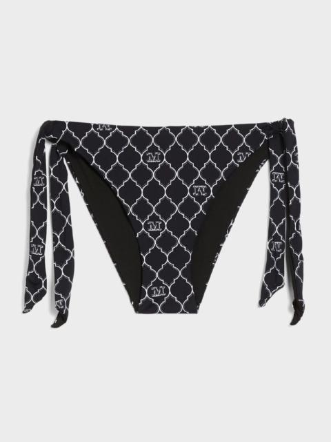 Max Mara Sahara monogram-print bikini bottom