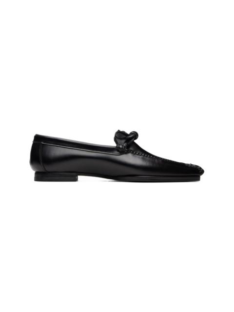 HEREU Black Aresta Pointy Loafers