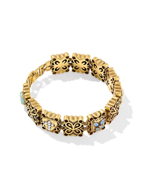 KENDRA SCOTT Dolly Parton x Kendra Scott Vintage Gold Statement Chain Bracelet